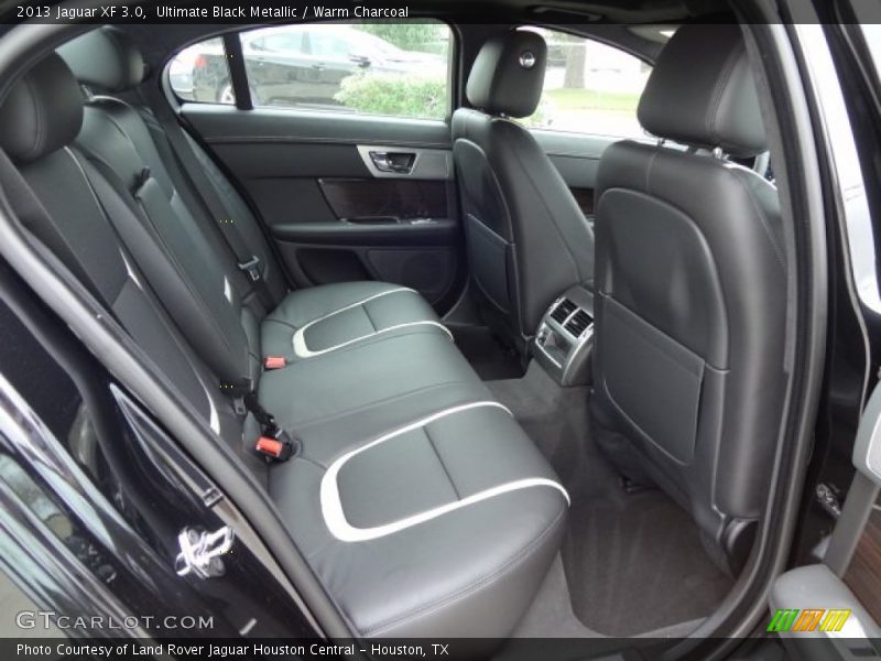 Rear Seat of 2013 XF 3.0