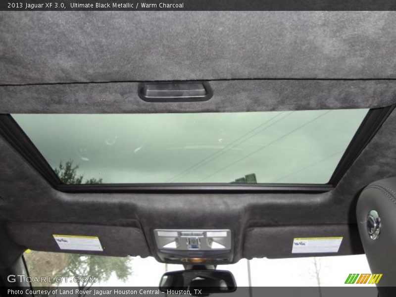 Ultimate Black Metallic / Warm Charcoal 2013 Jaguar XF 3.0