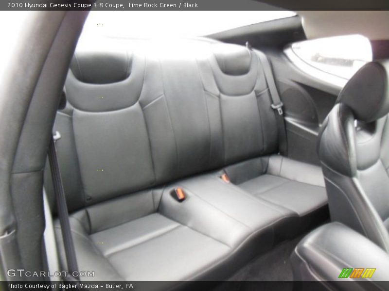 Rear Seat of 2010 Genesis Coupe 3.8 Coupe
