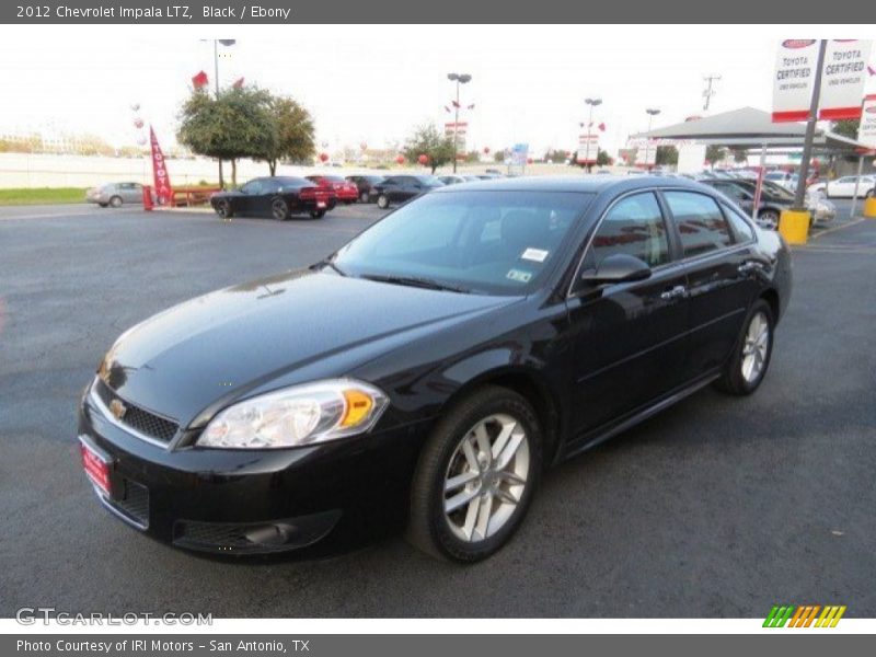 Black / Ebony 2012 Chevrolet Impala LTZ