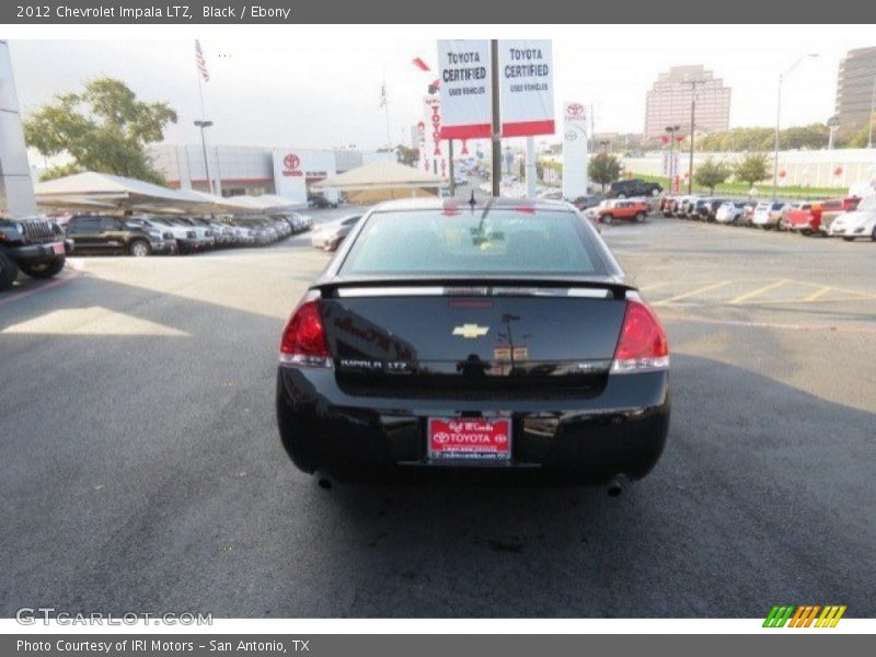 Black / Ebony 2012 Chevrolet Impala LTZ