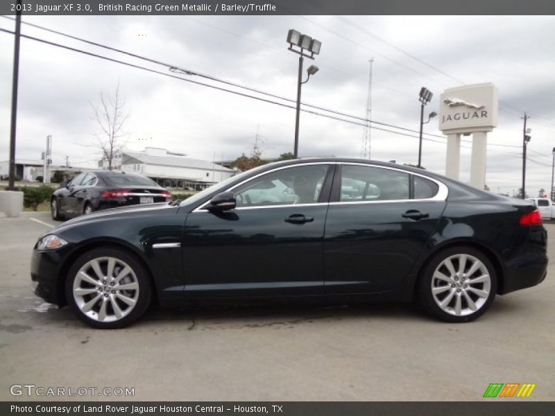  2013 XF 3.0 British Racing Green Metallic