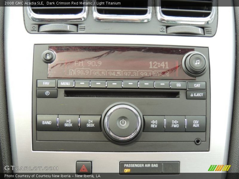 Audio System of 2008 Acadia SLE