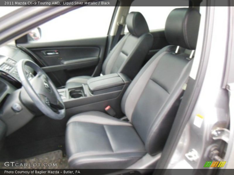 Front Seat of 2011 CX-9 Touring AWD