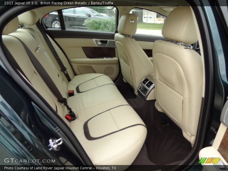 Rear Seat of 2013 XF 3.0