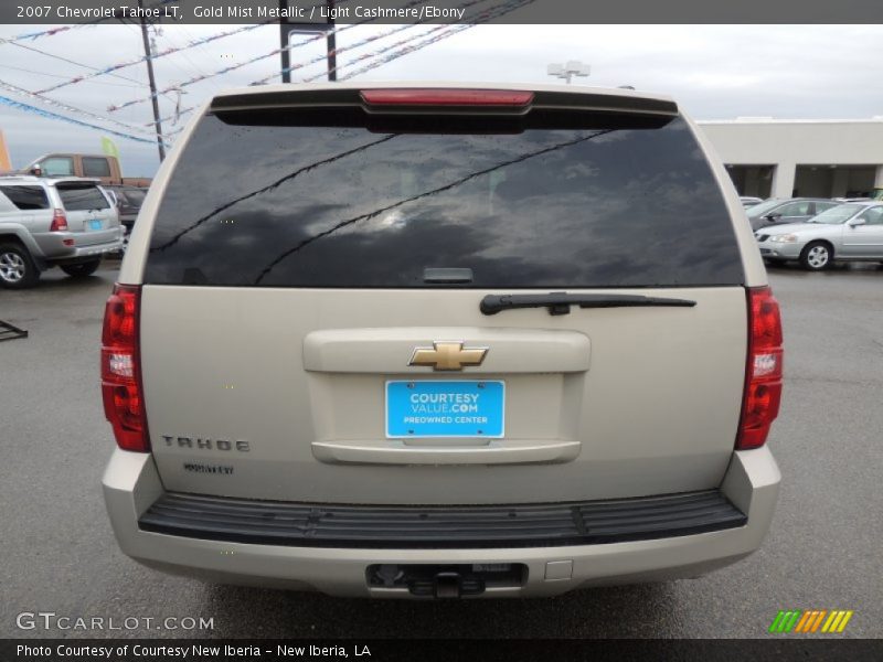Gold Mist Metallic / Light Cashmere/Ebony 2007 Chevrolet Tahoe LT