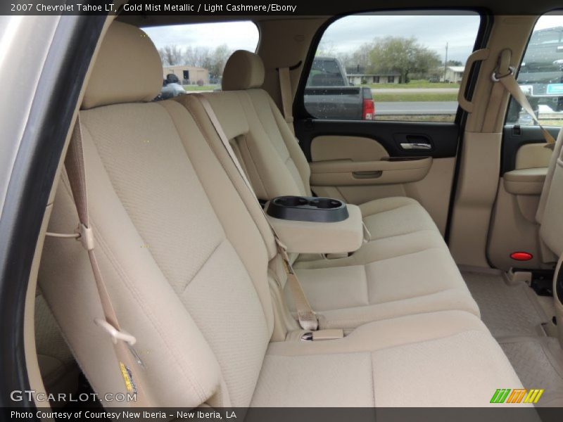 Rear Seat of 2007 Tahoe LT