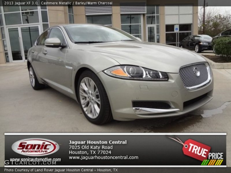 Cashmere Metallic / Barley/Warm Charcoal 2013 Jaguar XF 3.0