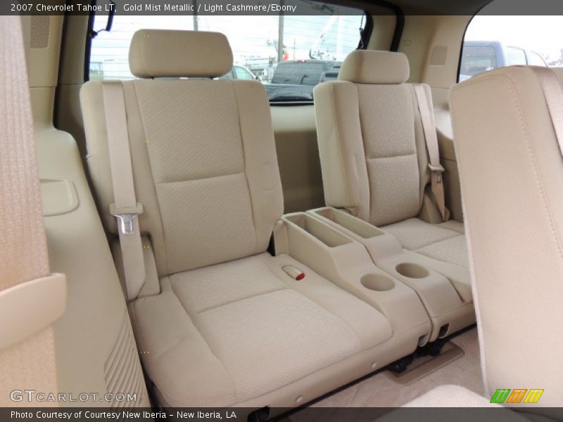 Rear Seat of 2007 Tahoe LT
