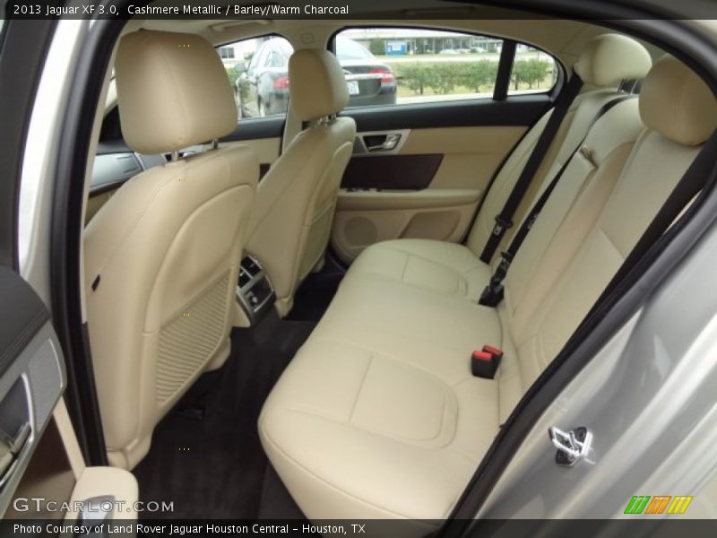 Rear Seat of 2013 XF 3.0