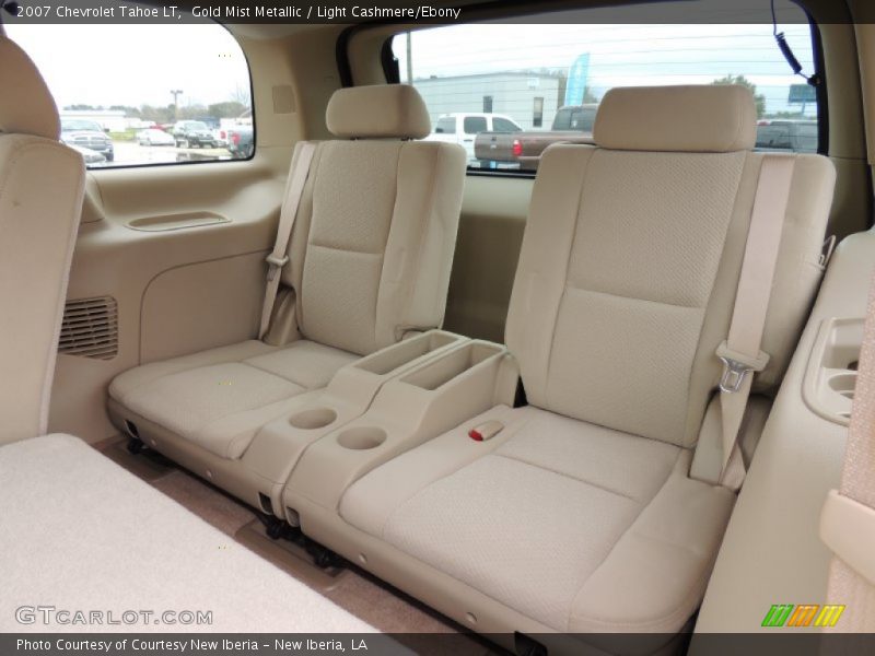 Rear Seat of 2007 Tahoe LT