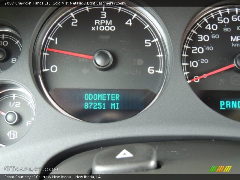 Gold Mist Metallic / Light Cashmere/Ebony 2007 Chevrolet Tahoe LT