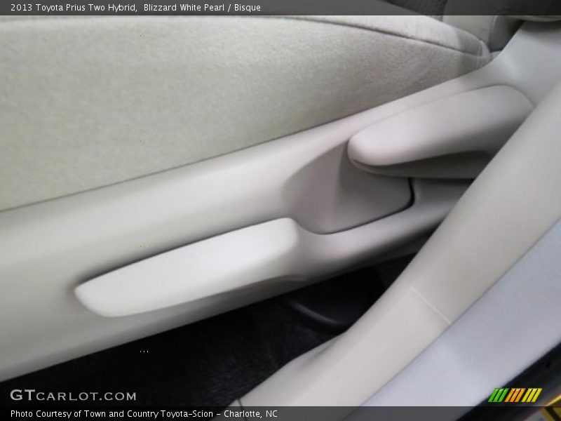 Blizzard White Pearl / Bisque 2013 Toyota Prius Two Hybrid