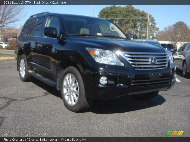 Black Onyx / Cashmere 2011 Lexus LX 570