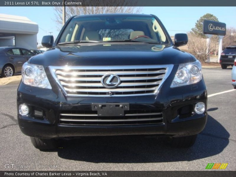 Black Onyx / Cashmere 2011 Lexus LX 570