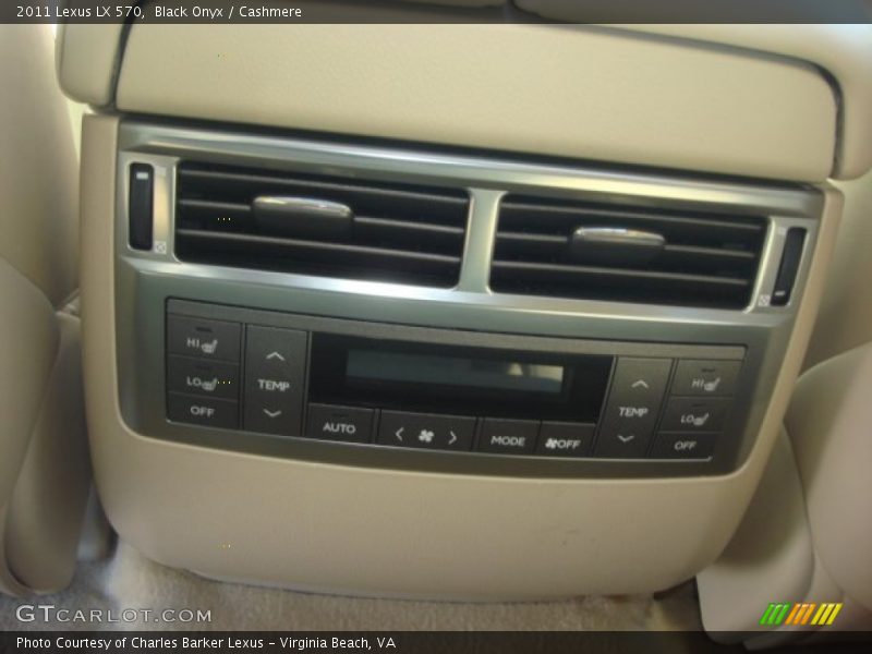 Black Onyx / Cashmere 2011 Lexus LX 570