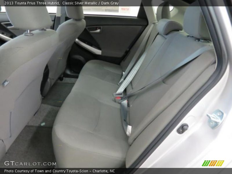 Classic Silver Metallic / Dark Gray 2013 Toyota Prius Three Hybrid
