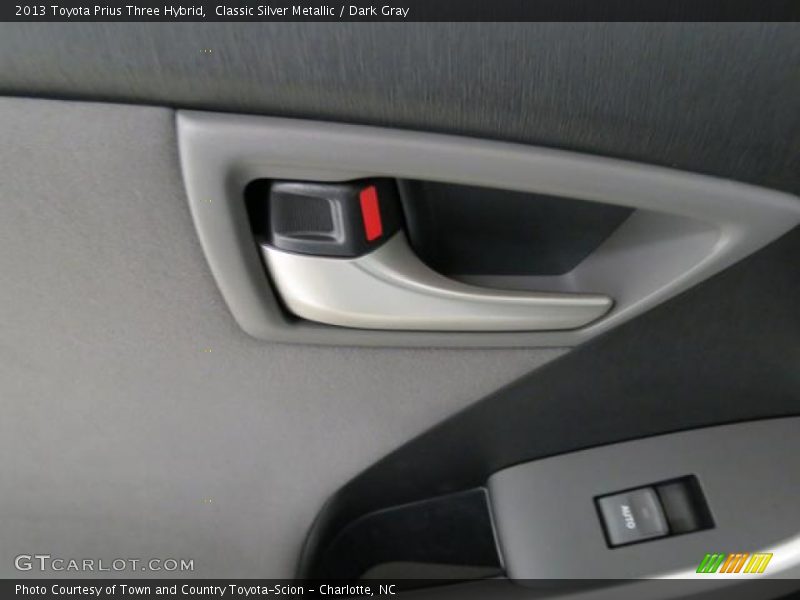 Classic Silver Metallic / Dark Gray 2013 Toyota Prius Three Hybrid