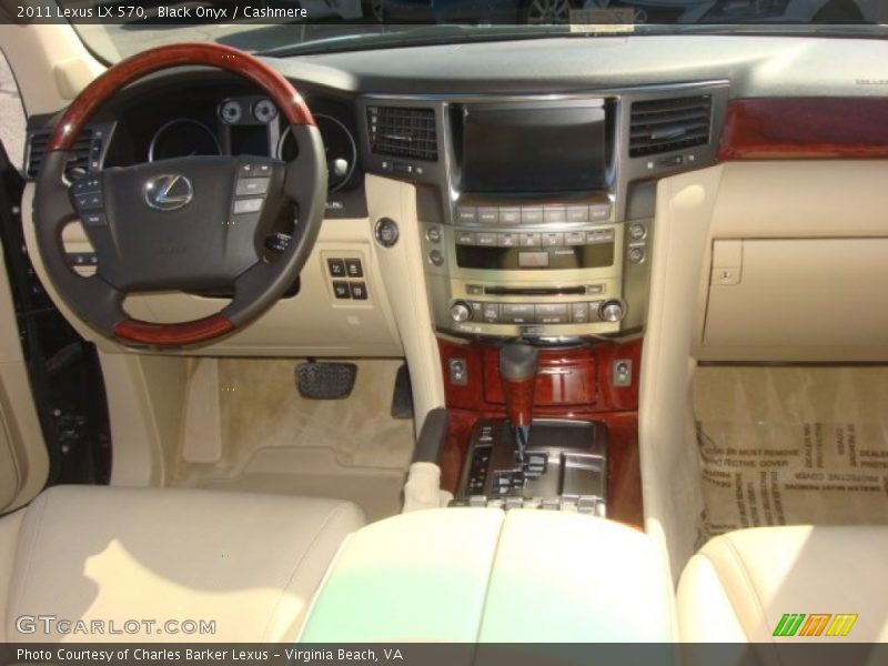 Black Onyx / Cashmere 2011 Lexus LX 570