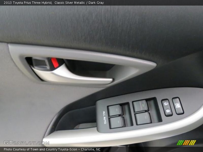 Classic Silver Metallic / Dark Gray 2013 Toyota Prius Three Hybrid