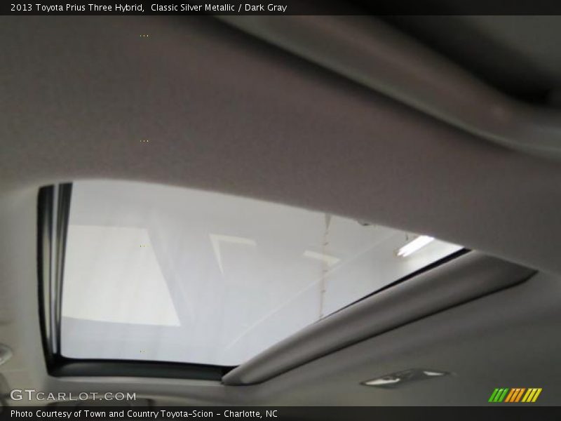 Classic Silver Metallic / Dark Gray 2013 Toyota Prius Three Hybrid