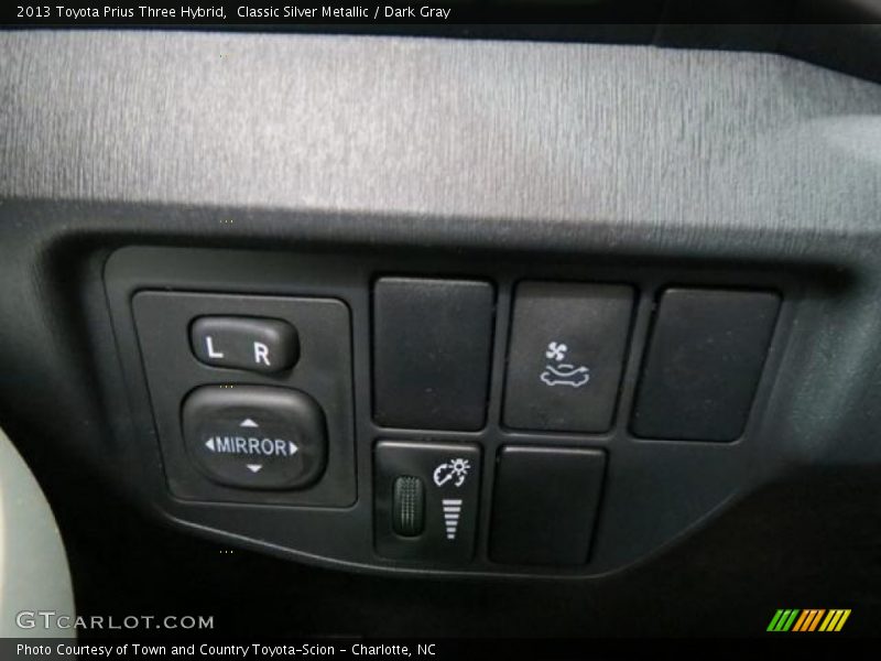 Classic Silver Metallic / Dark Gray 2013 Toyota Prius Three Hybrid