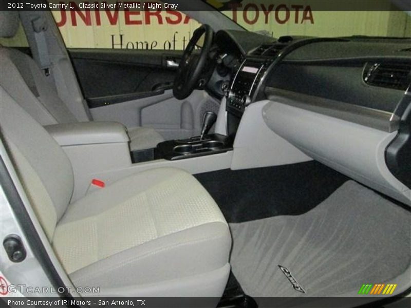 Classic Silver Metallic / Light Gray 2012 Toyota Camry L