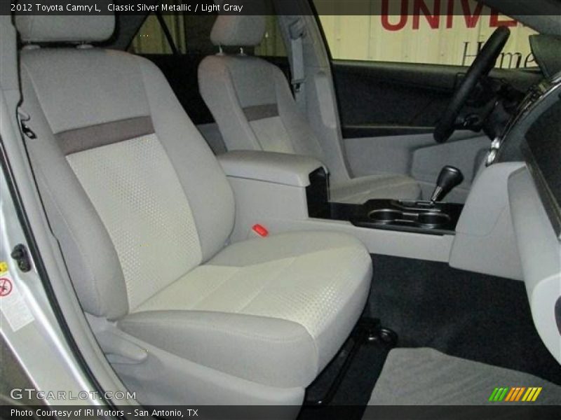 Classic Silver Metallic / Light Gray 2012 Toyota Camry L
