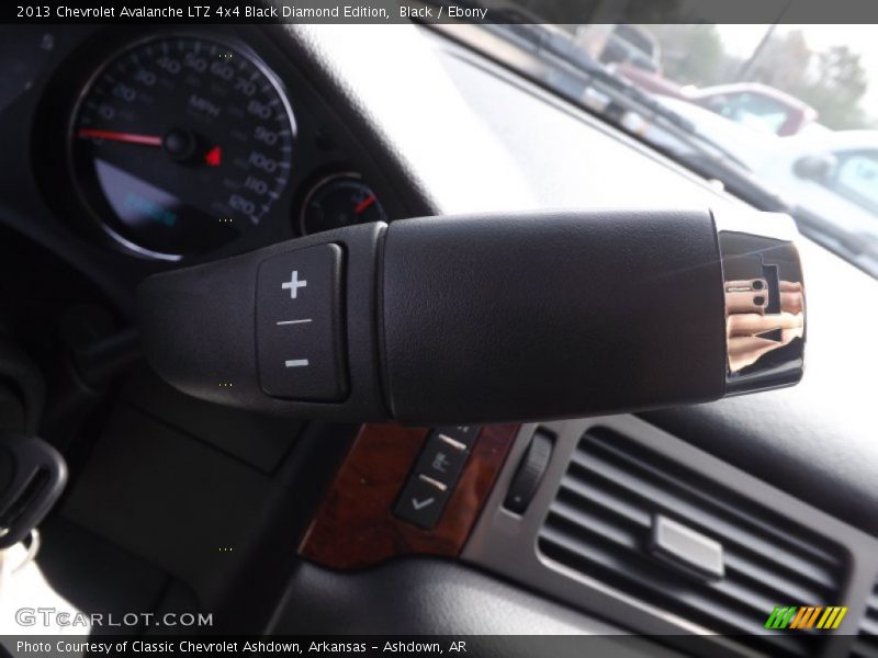  2013 Avalanche LTZ 4x4 Black Diamond Edition 6 Speed Automatic Shifter