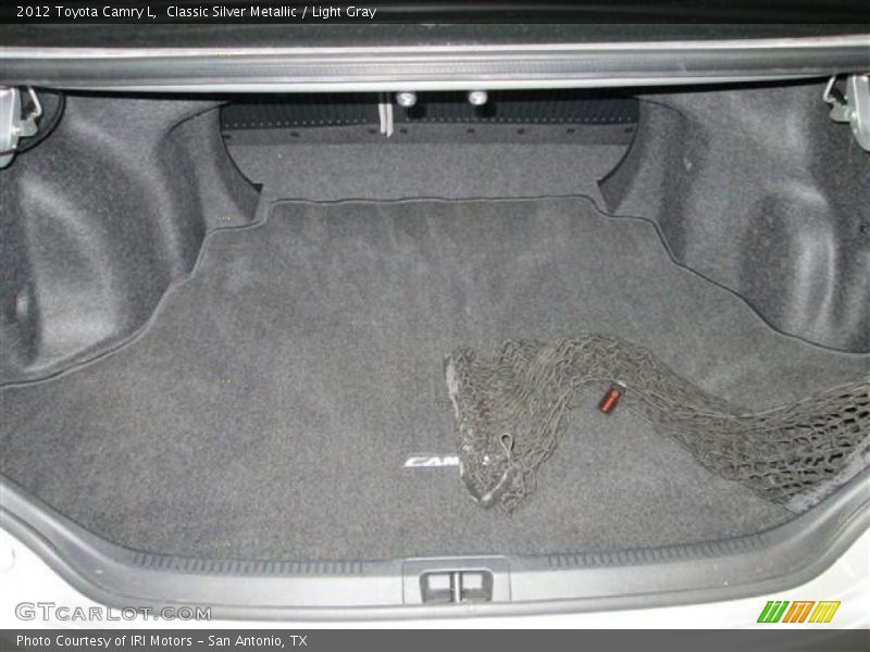 Classic Silver Metallic / Light Gray 2012 Toyota Camry L