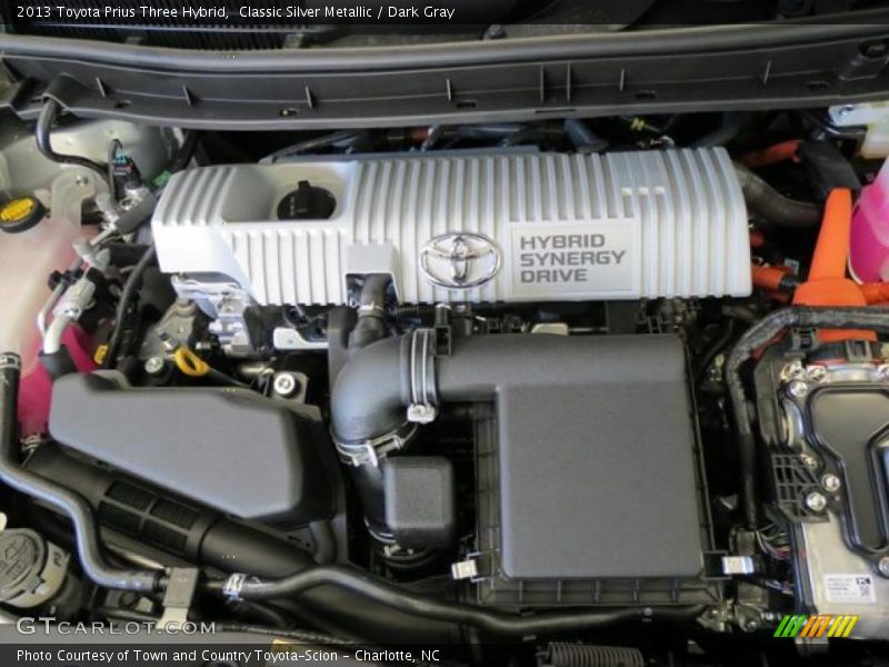 Classic Silver Metallic / Dark Gray 2013 Toyota Prius Three Hybrid