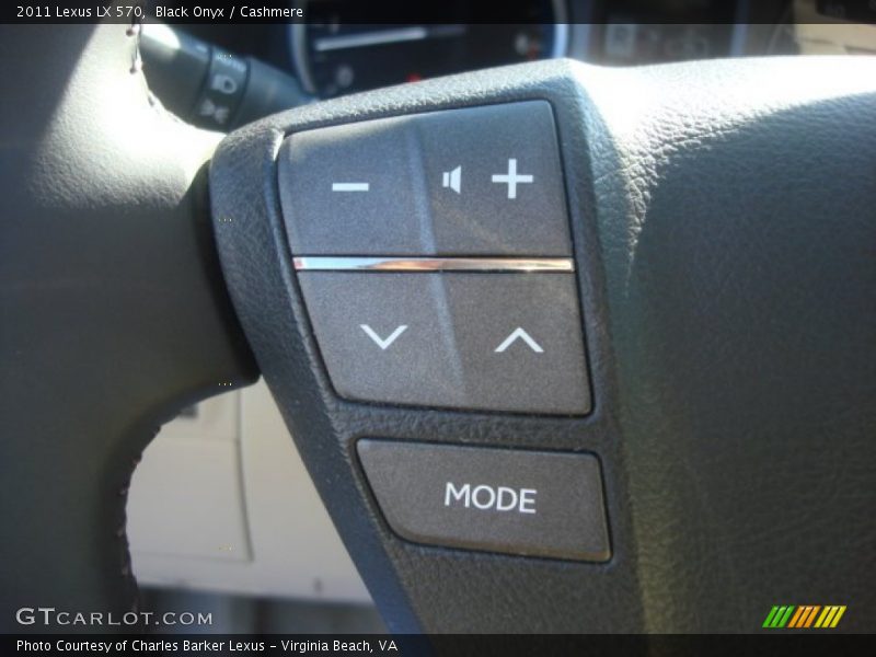 Black Onyx / Cashmere 2011 Lexus LX 570