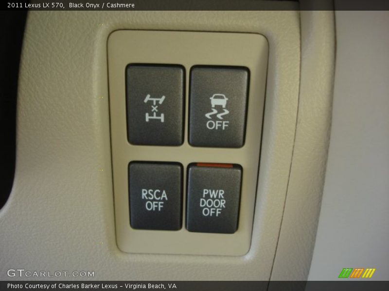 Black Onyx / Cashmere 2011 Lexus LX 570