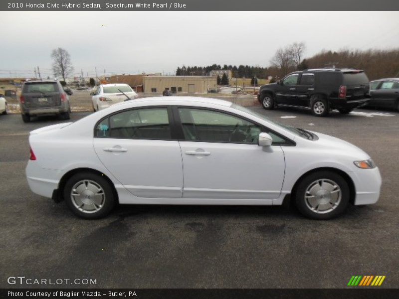  2010 Civic Hybrid Sedan Spectrum White Pearl