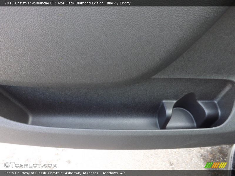 Black / Ebony 2013 Chevrolet Avalanche LTZ 4x4 Black Diamond Edition