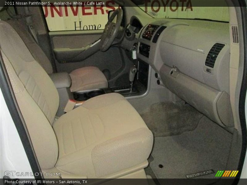 Avalanche White / Cafe Latte 2011 Nissan Pathfinder S