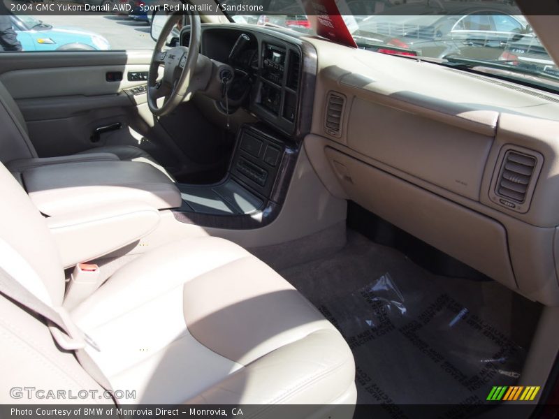 Sport Red Metallic / Sandstone 2004 GMC Yukon Denali AWD