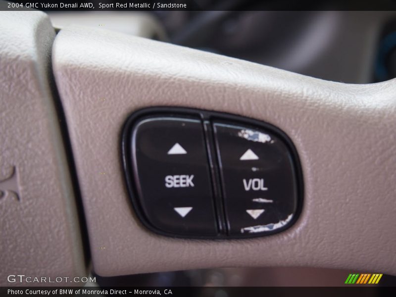 Sport Red Metallic / Sandstone 2004 GMC Yukon Denali AWD
