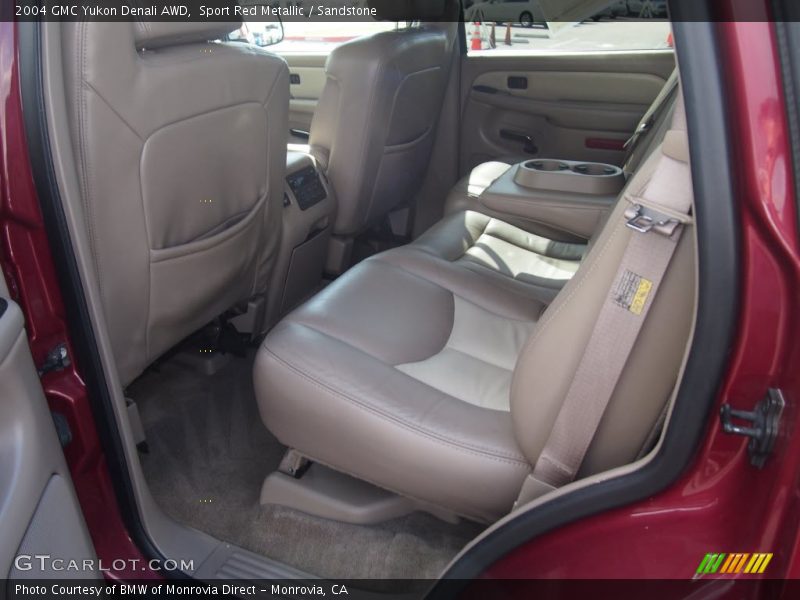Sport Red Metallic / Sandstone 2004 GMC Yukon Denali AWD