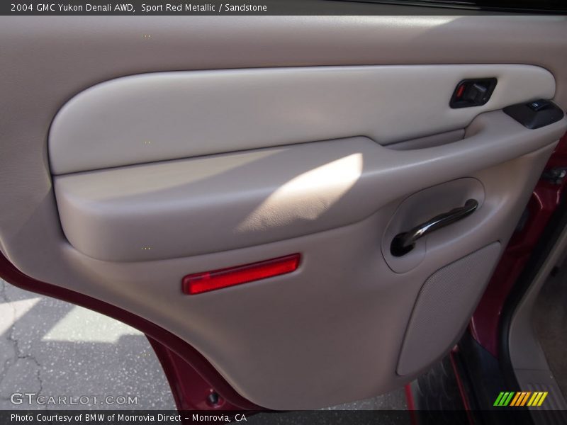 Sport Red Metallic / Sandstone 2004 GMC Yukon Denali AWD