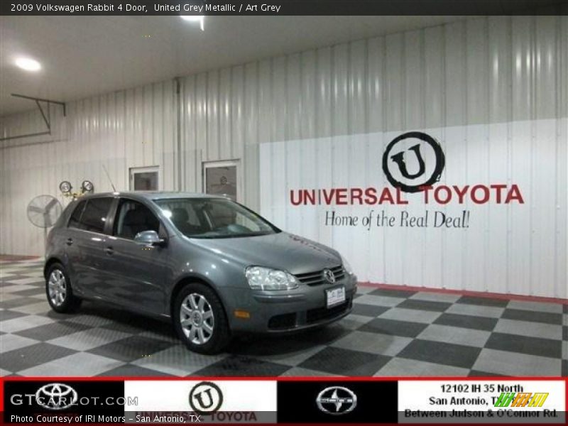 United Grey Metallic / Art Grey 2009 Volkswagen Rabbit 4 Door