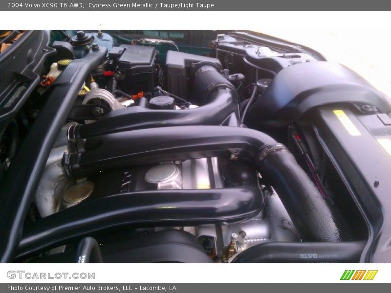  2004 XC90 T6 AWD Engine - 2.9 Liter Twin-Turbo DOHC 24-Valve Inline 6 Cylinder