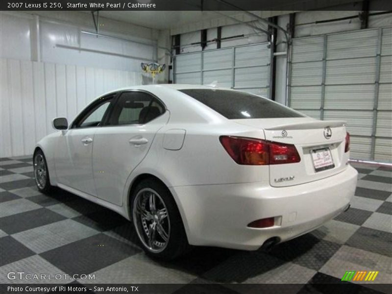 Starfire White Pearl / Cashmere 2007 Lexus IS 250