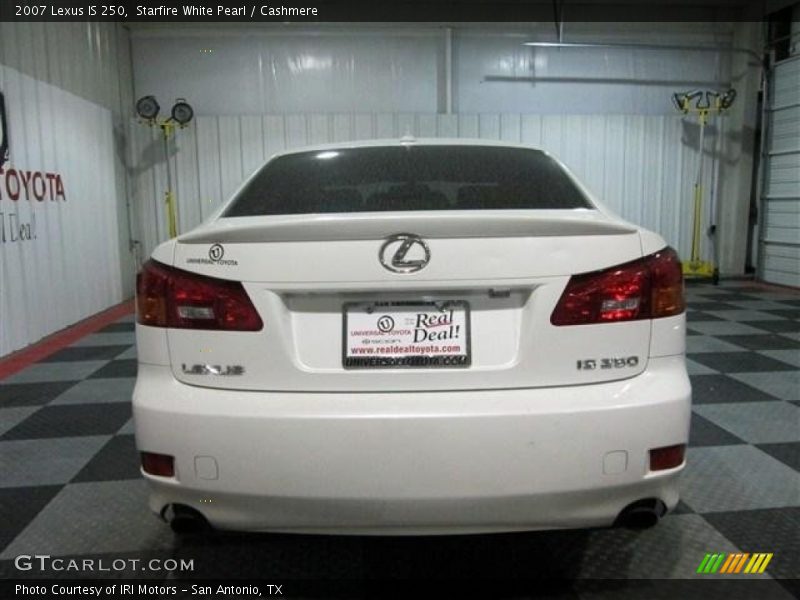 Starfire White Pearl / Cashmere 2007 Lexus IS 250