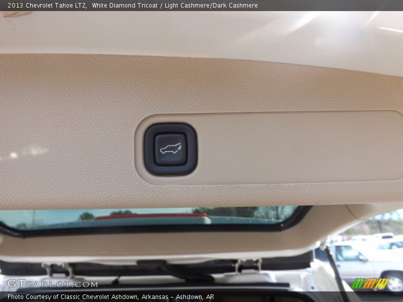 White Diamond Tricoat / Light Cashmere/Dark Cashmere 2013 Chevrolet Tahoe LTZ