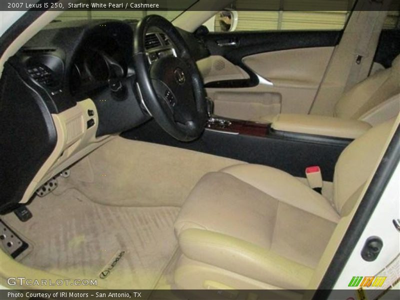 Starfire White Pearl / Cashmere 2007 Lexus IS 250
