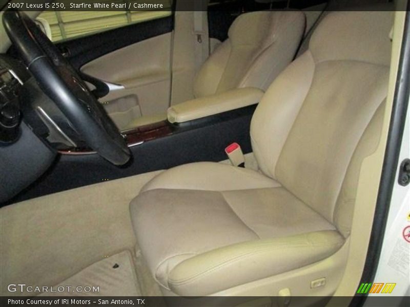 Starfire White Pearl / Cashmere 2007 Lexus IS 250