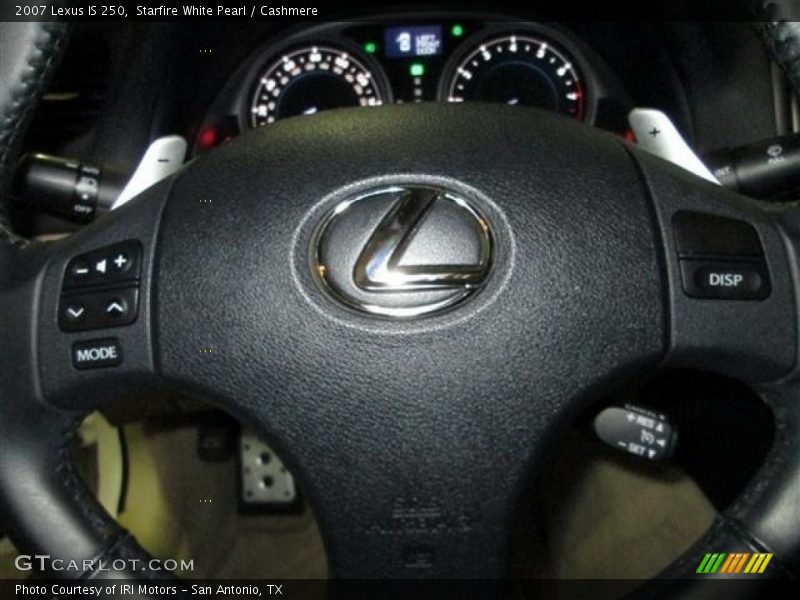 Starfire White Pearl / Cashmere 2007 Lexus IS 250