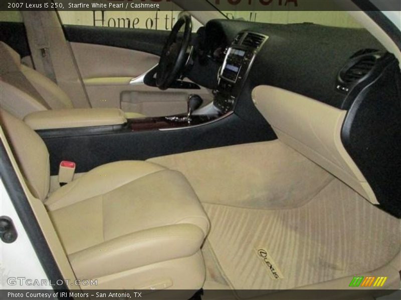 Starfire White Pearl / Cashmere 2007 Lexus IS 250