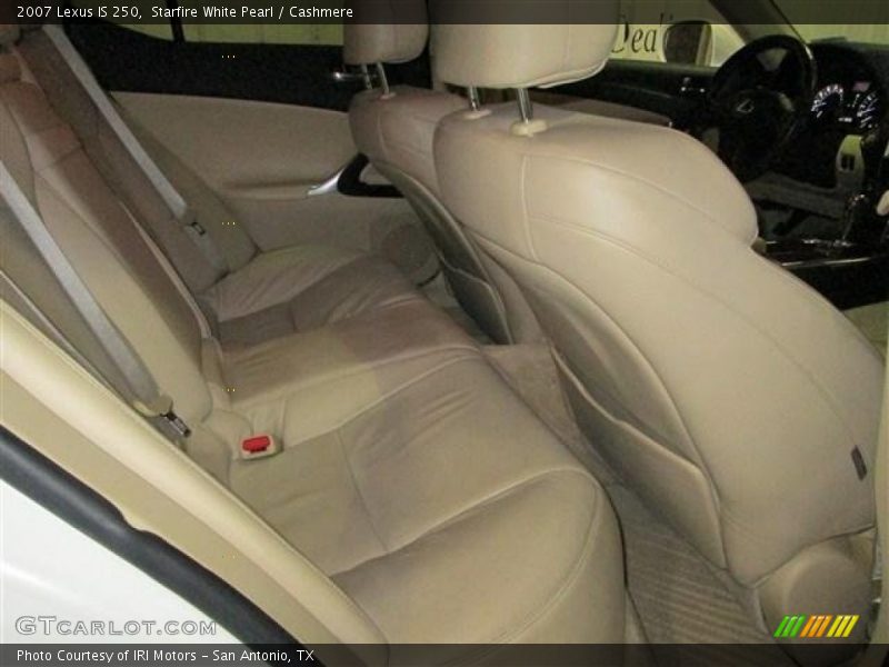 Starfire White Pearl / Cashmere 2007 Lexus IS 250